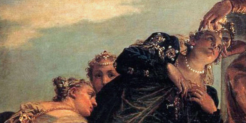 Detail of the Coronation of Esther by Paolo Veronese