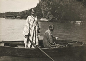 Gustav Klimt and Emilie Flöge in 1910