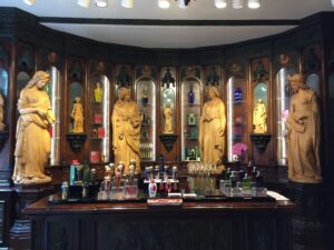 Historical pharmacy in Campo San Fantin in Venice